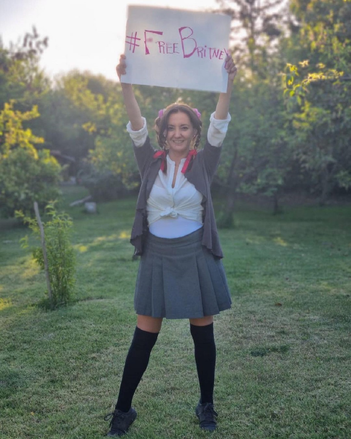 Priscilla Vargas disfrazada