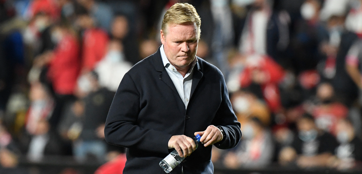 Ronald Koeman fue destituido como entrenador del FC Barcelona