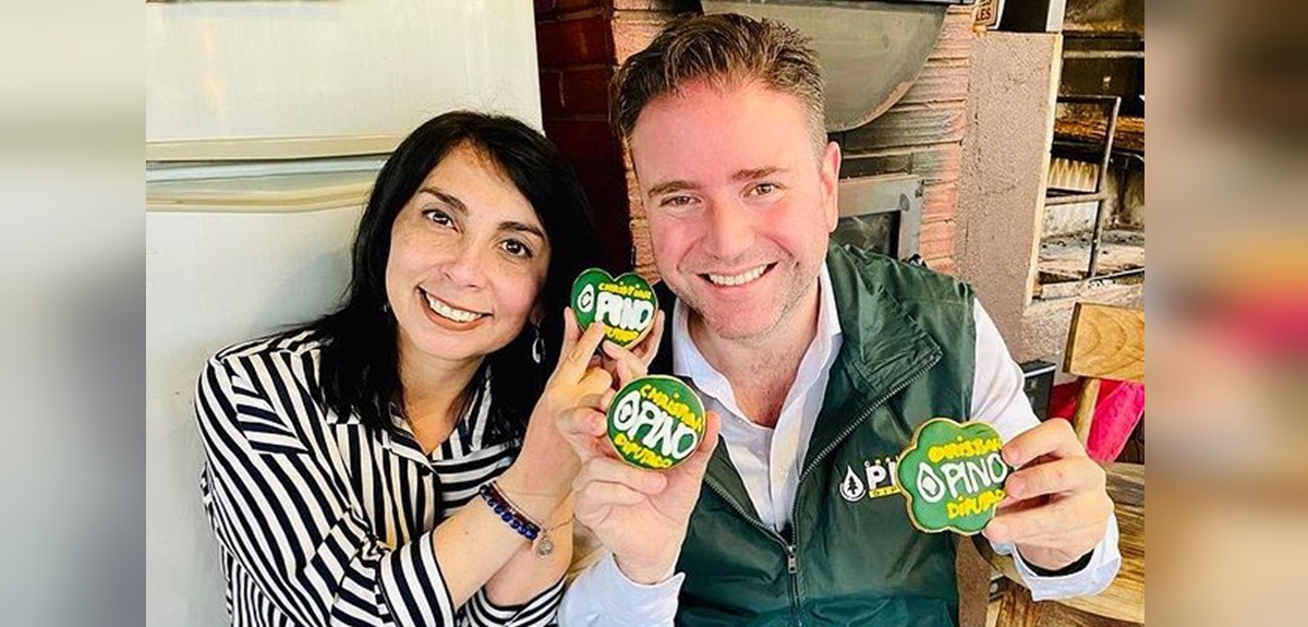 Acusan a Karla Rubilar de usar recursos públicos para favorecer campaña de pareja, Christian Pino