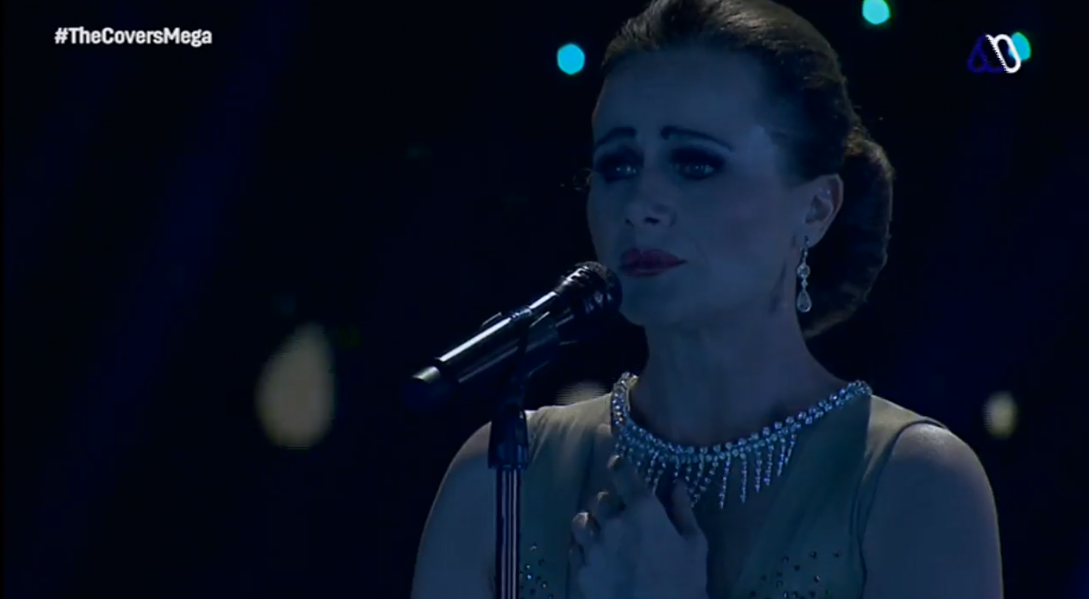 Amaya Forch se emocionó en The Covers