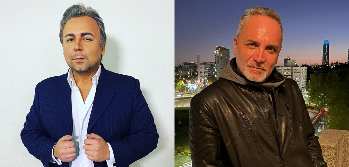 Andrés Sáez se reunió con Luis Jara tras su imitación al cantante en The Covers: 