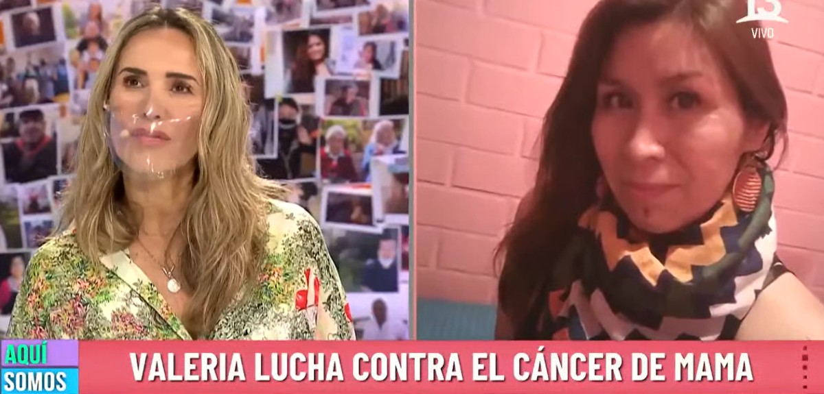 Angélica Castro se emocionó en Aquí somos todos: mujer con cáncer de mama le recordó a su madre