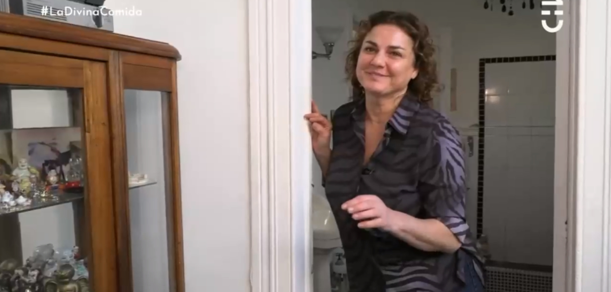 Con piano, altar, pileta y miniaturas de loza: Berta Lasala mostró su nueva casa en La Divina Comida