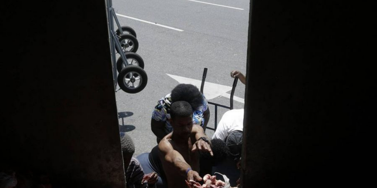 Indignación en Brasil por personas que buscan comida entre cadáveres de animales: “Duele el corazón”