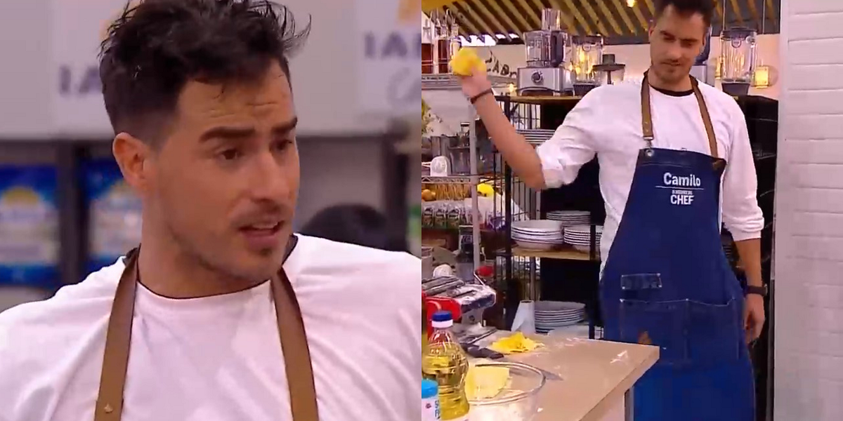 El minuto de furia de Camilo Huerta en ‘El Discípulo del Chef’: “Lo boté todo al suelo”