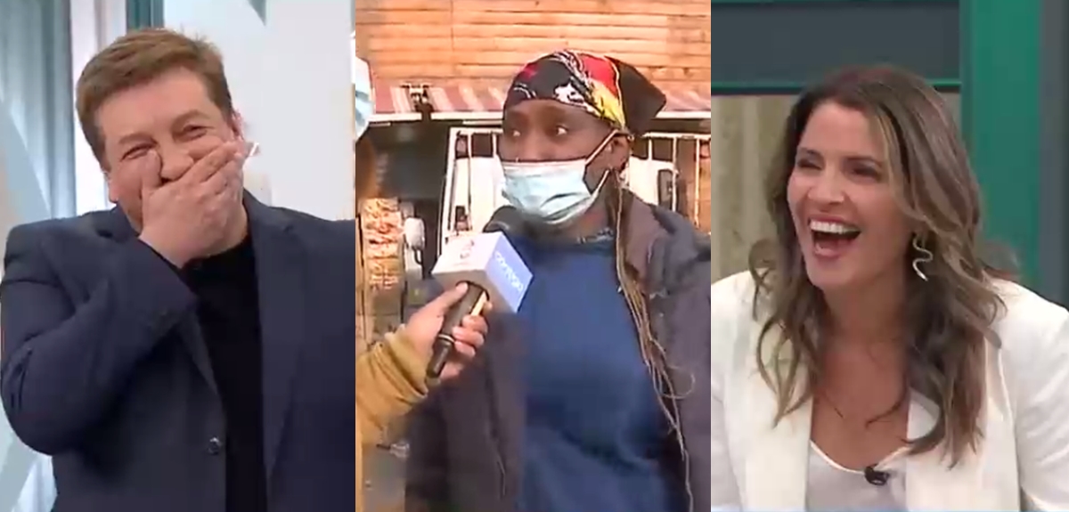 Feriante lanzó confesión subida de tono sobre pololo chileno y sacó carcajadas en matinal de CHV