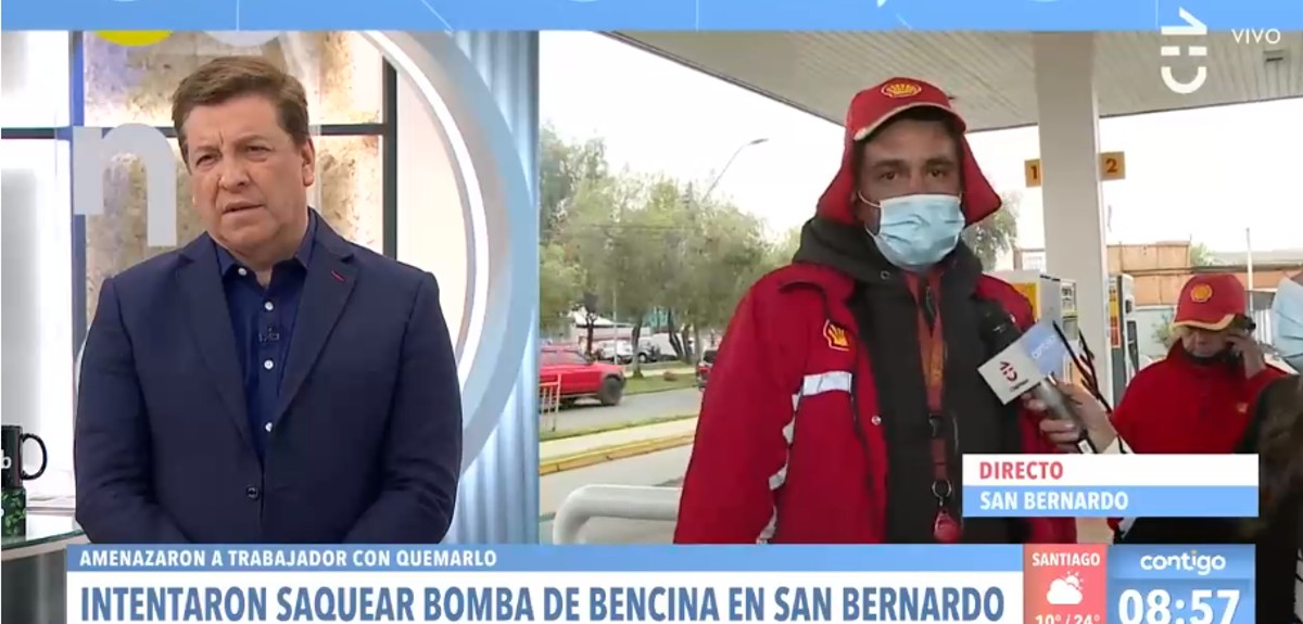 El dramático relato de trabajador asaltado en Contigo en la mañana: “Tuve miedo de morir quemado”