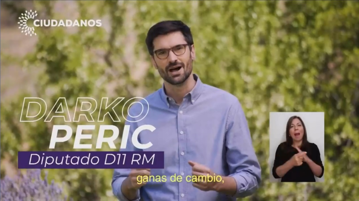 Darko Peric campaña diputado