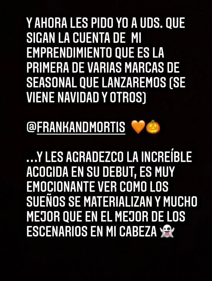 Millaray Viera sorprende con emprendimiento del 'terror'