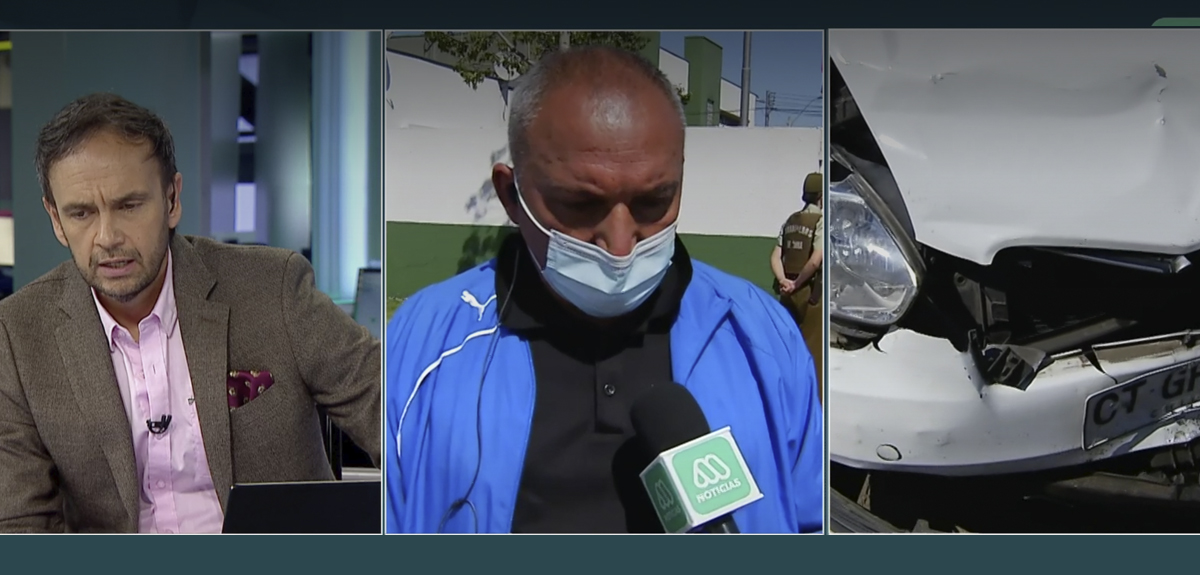 Exárbitro sufrió violento asalto cuando trabajaba como conductor de App: “Me apuntaron con un arma