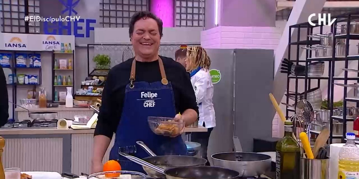 Felipe Izquierdo protagonizó divertido fail en 'El Discípulo del Chef': pato le jugó una mala pasada