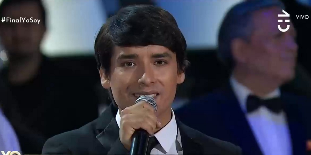 Imitador de Raphael reveló qué hará con el premio si gana la gran final de ‘Yo Soy’