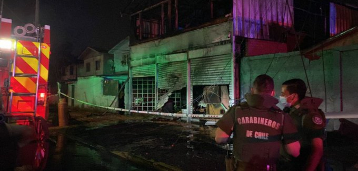 Incendio en fábrica de mote en San Ramón dejó una persona fallecida