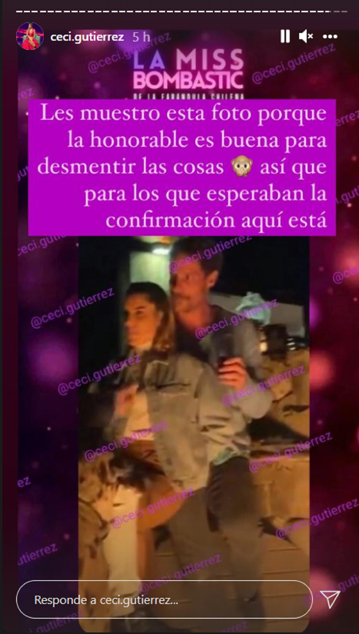 Fotografía compartida por Cecilia Gutiérrez