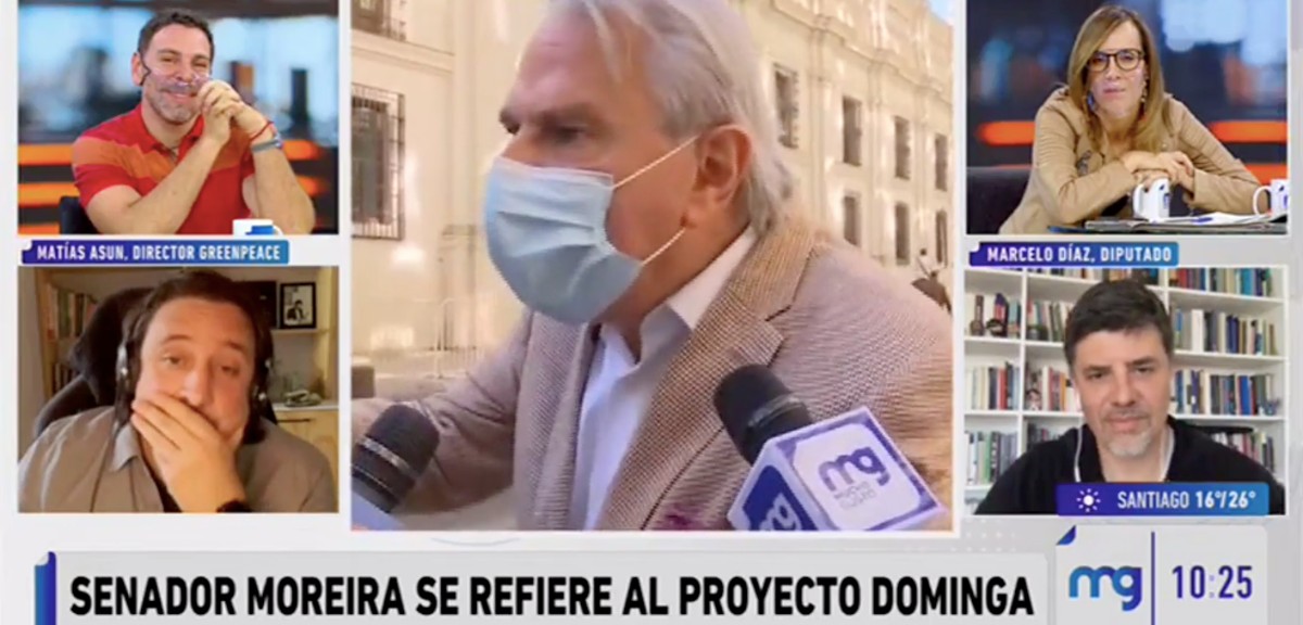 Moreira vivió tenso momento con periodista de Mucho Gusto en pleno despacho: “Cálmate un poquito”