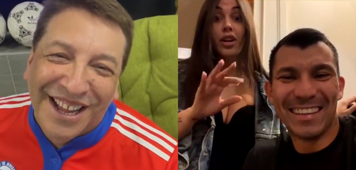 Cristina Morales sacó risas con broma a Gary Medel en live junto a JC Rodríguez: 