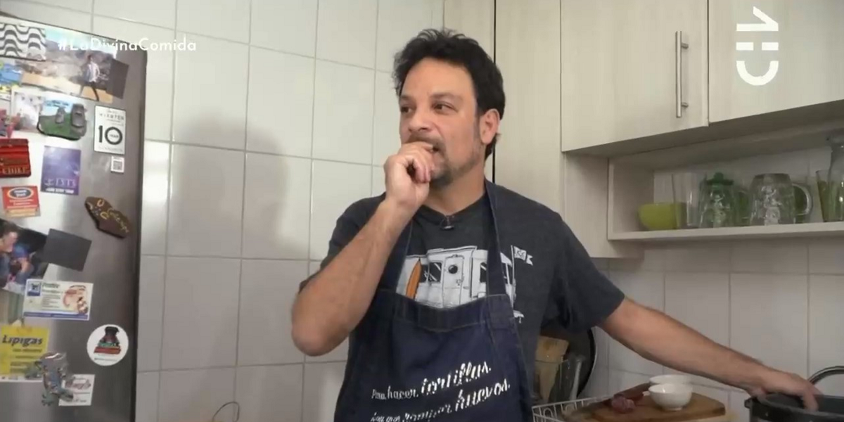 Julio González Littin pasó gran “vergüenza” en 'La Divina Comida' tras “condoro” con una olla