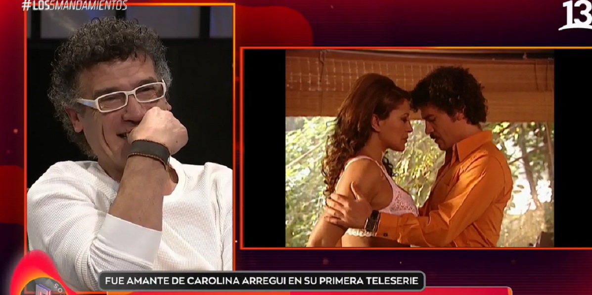 Julio Milostich recordó apasionada escena con Carola Arregui en su debut en teleseries hace 17 años