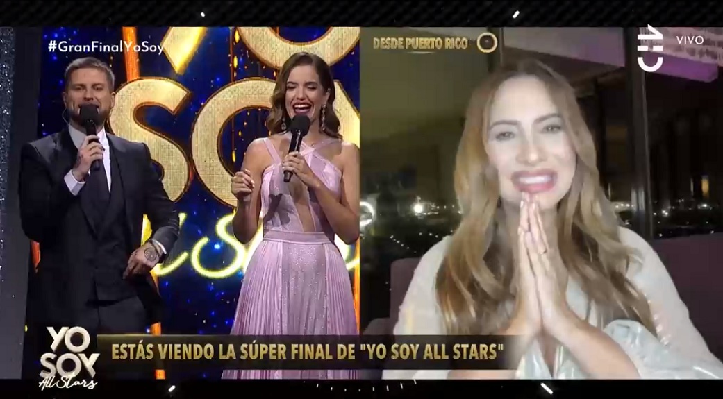 Myriam Hernández dijo presente en final de Yo Soy All Stars a la distancia: 