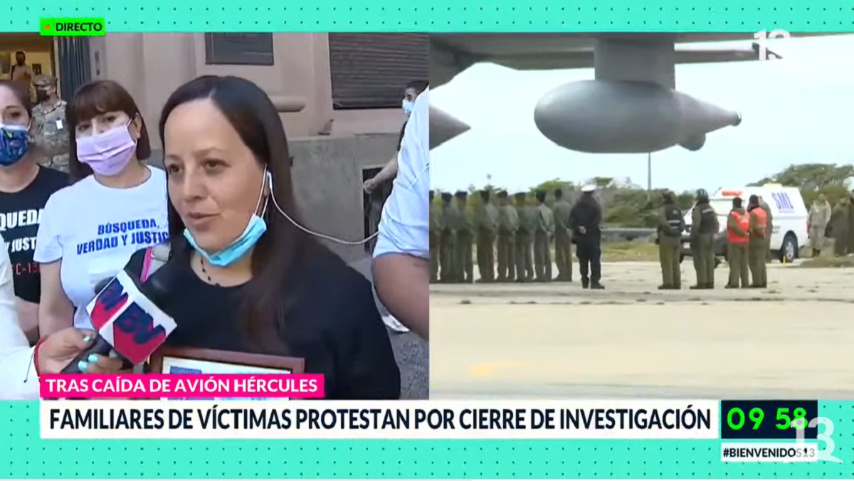 Protesta de familiares por cierre de investigación