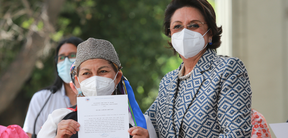 Reaparición de Carmen Gloria Valladares causó furor: visitó la Convención Constitucional
