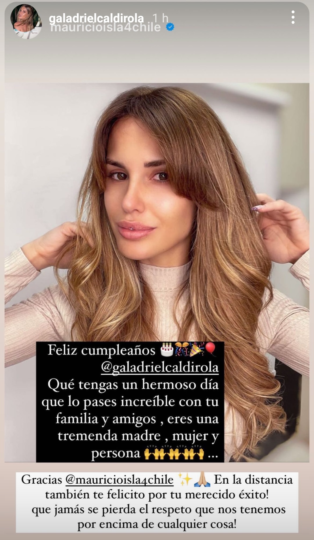 respuesta Gala al Huaso Isla