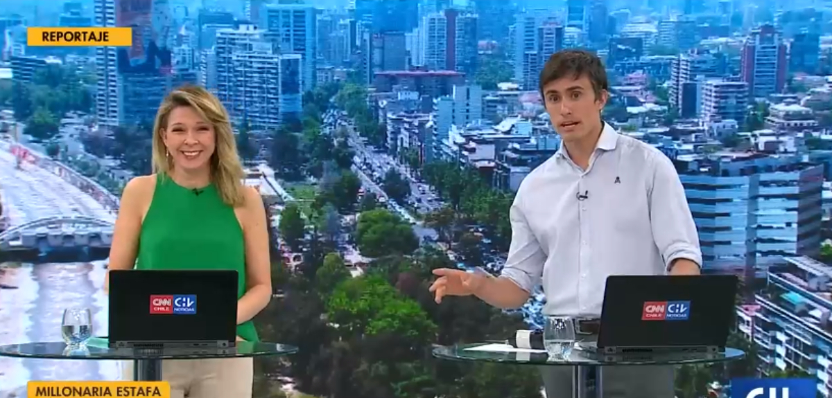 Roberto Cox vivió nuevo lapsus en pleno noticiero de Chilevisión: su colega lo corrigió en vivo