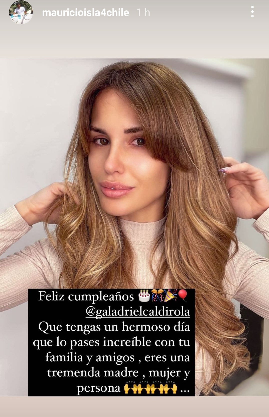 Saludo Mauricio Isla