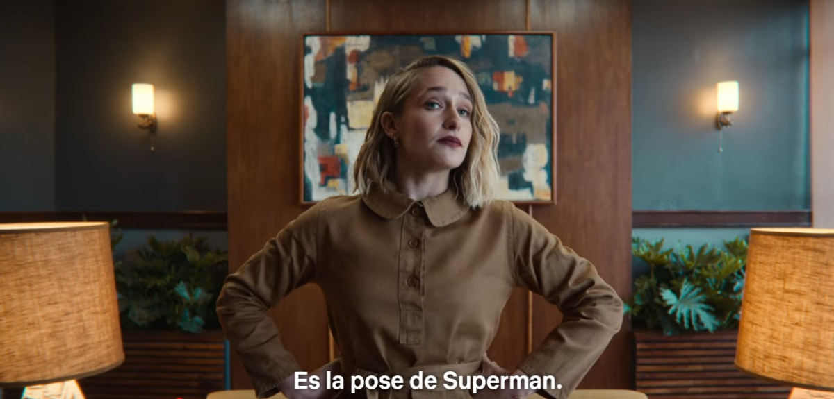 Sex Education superman pose