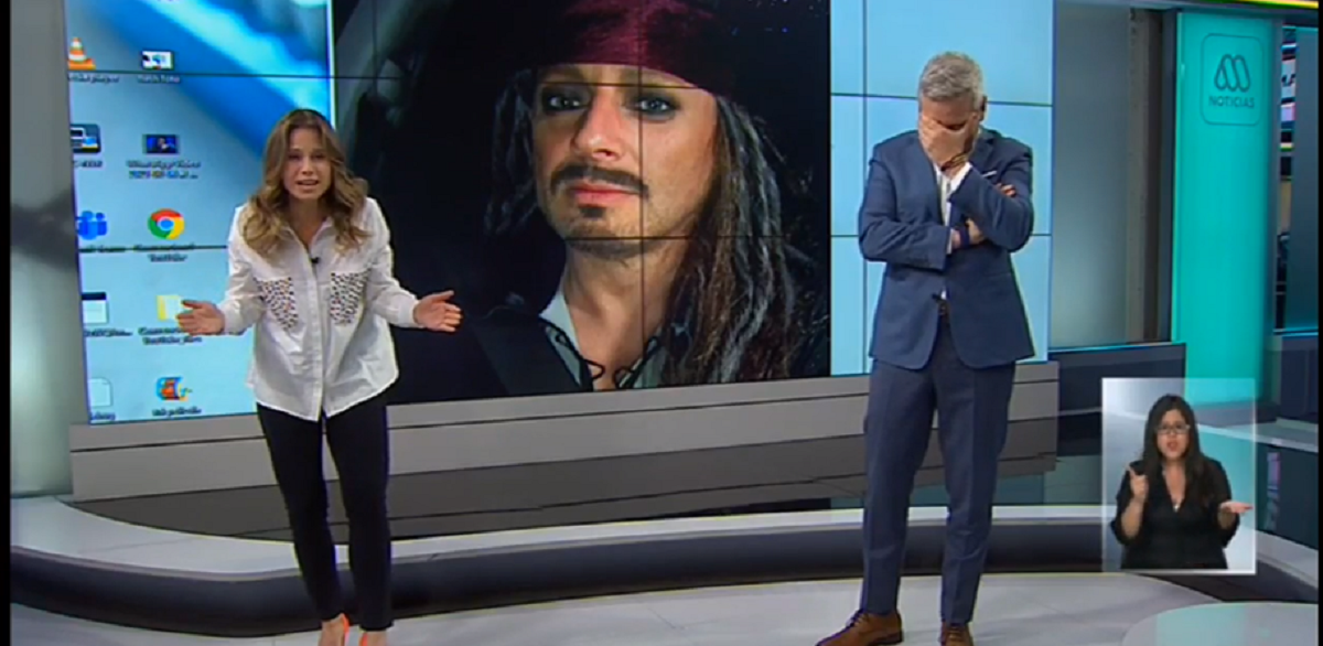 Soledad Onetto troleó en vivo a Juan Manuel Astorga por su disfraz de Halloween: 