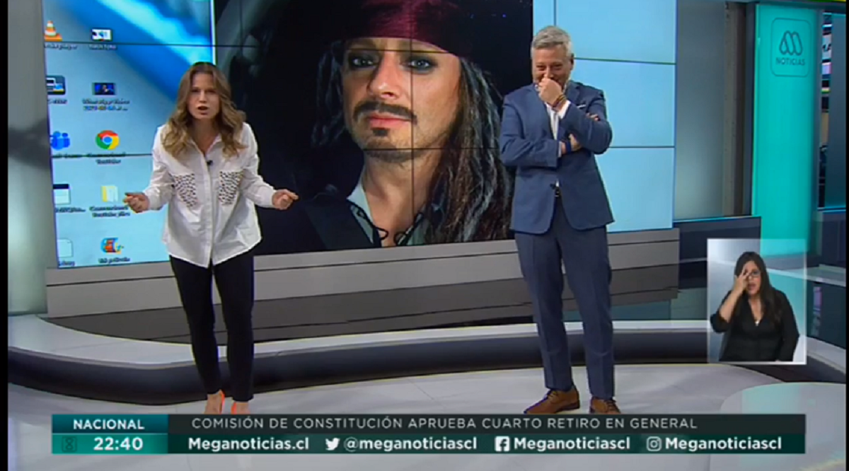 Soledad Onetto troleó en vivo a Juan Manuel Astorga por su disfraz de Halloween