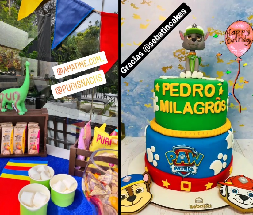 cumpleaños 5 pedro Milagros