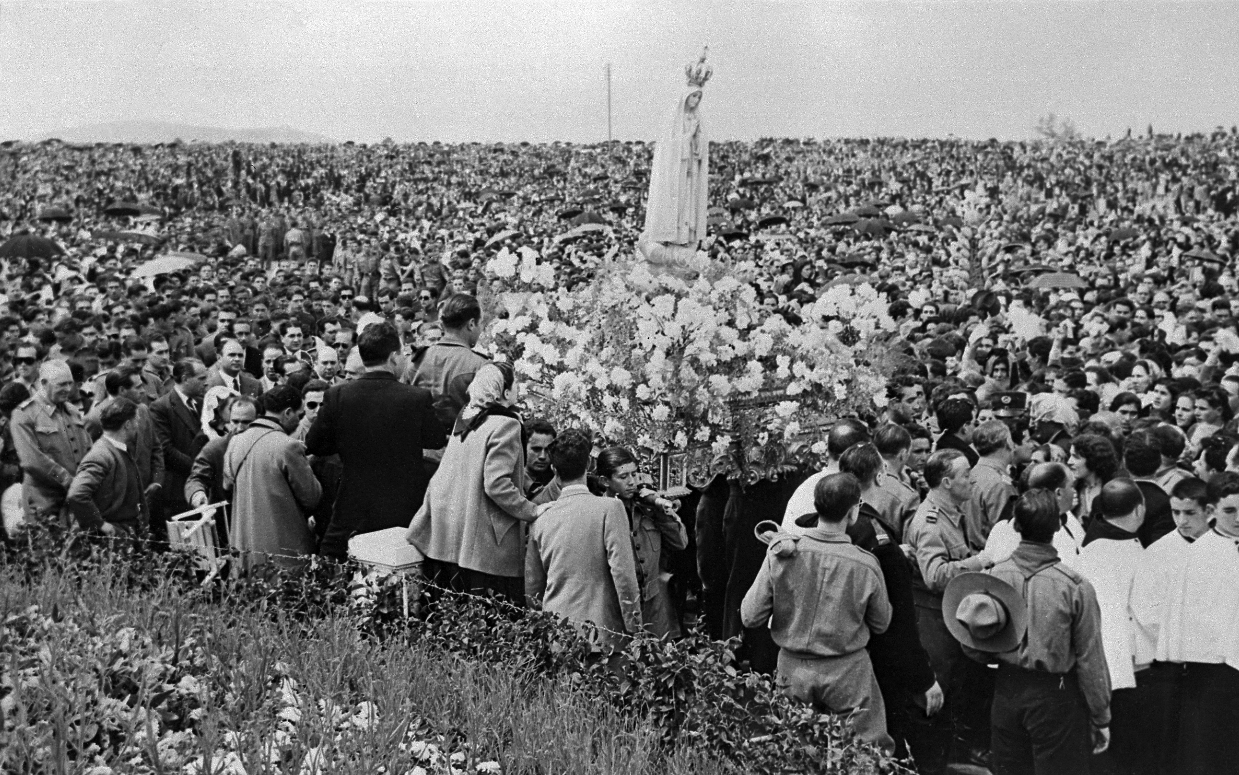 AFP | Peregrinación al Santuario de Fátima, Portugal, 1951