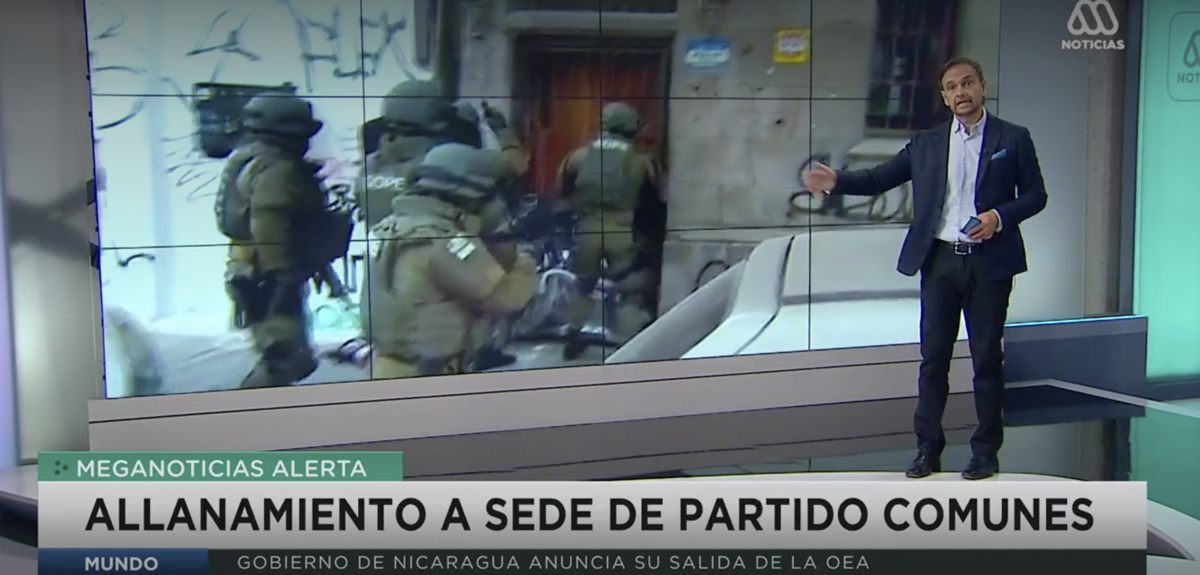 Rodrigo Sepúlveda por allanamiento a sede del Partido Comunes: 