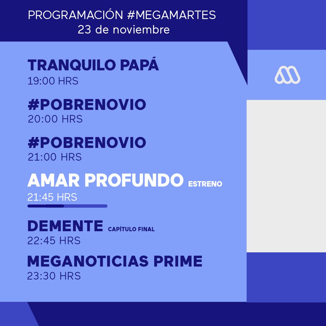 definen fecha para estreno de 'Amar Profundo' y final de 'Demente'