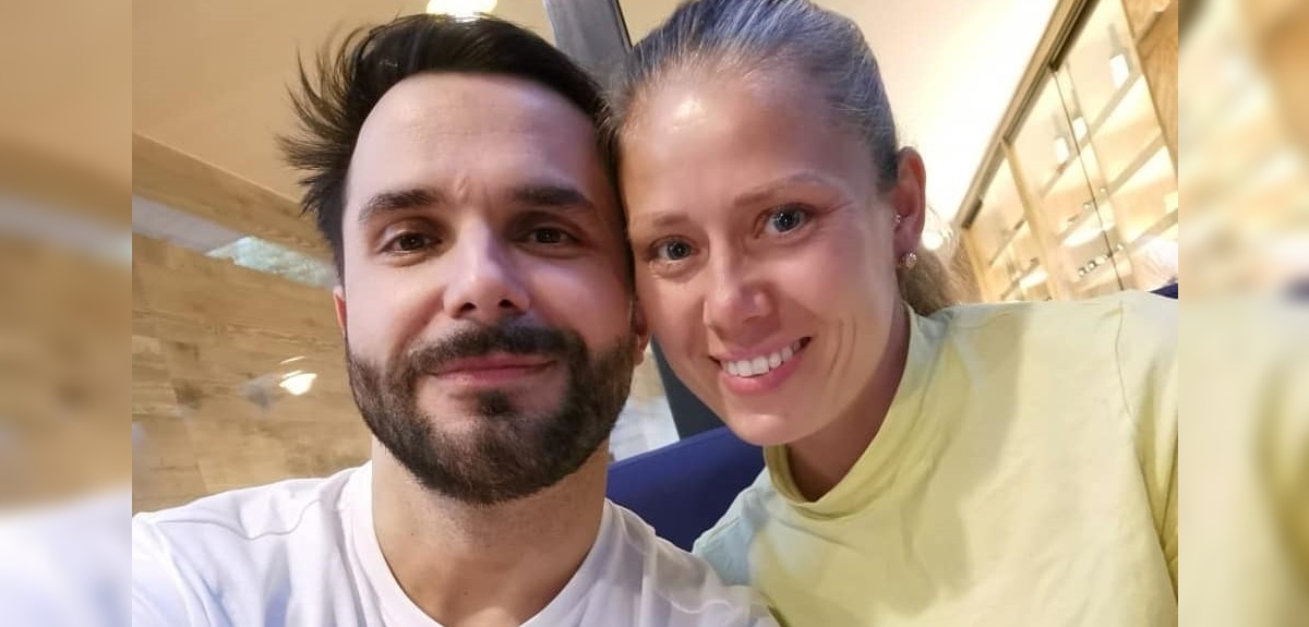 Álvaro Ballero y Ludmila Ksenofontova publicaron tiernas postales del cumpleaños de su hijo Santino