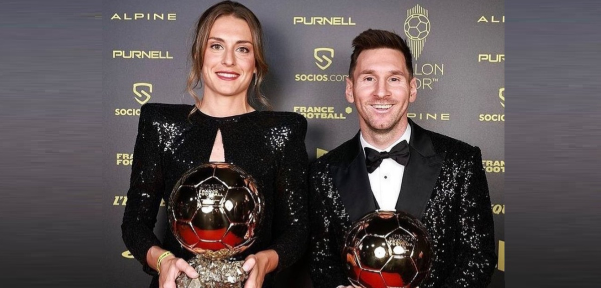Alexia Putellas y Lio Messi se quedan con el Balón de Oro femenino y masculino