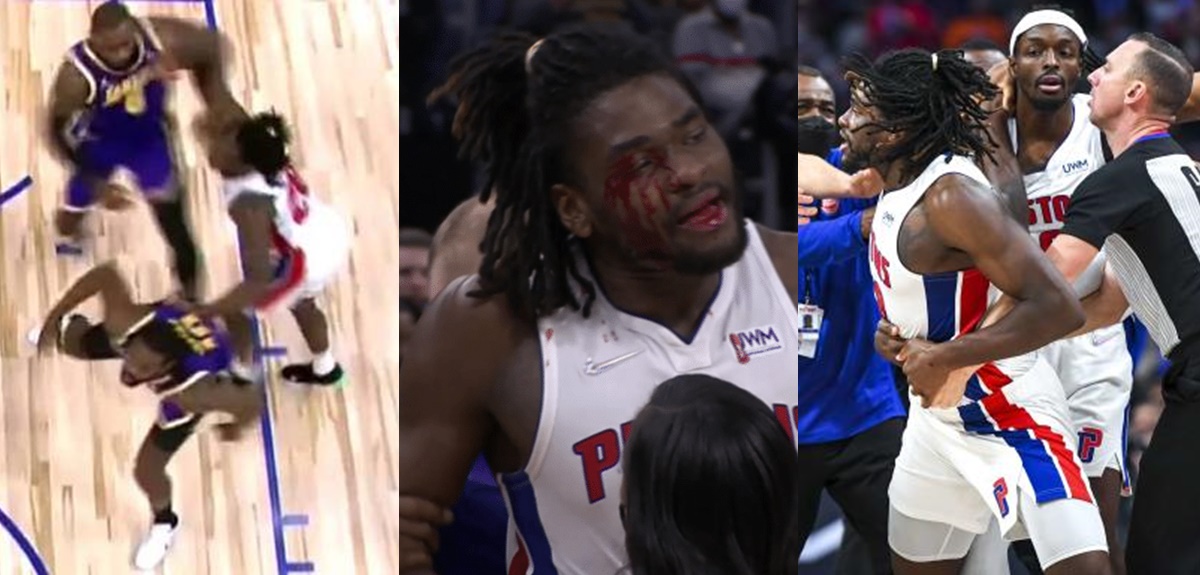 LeBron James lanzó codazo a rival, desató pelea en la NBA y terminó expulsado