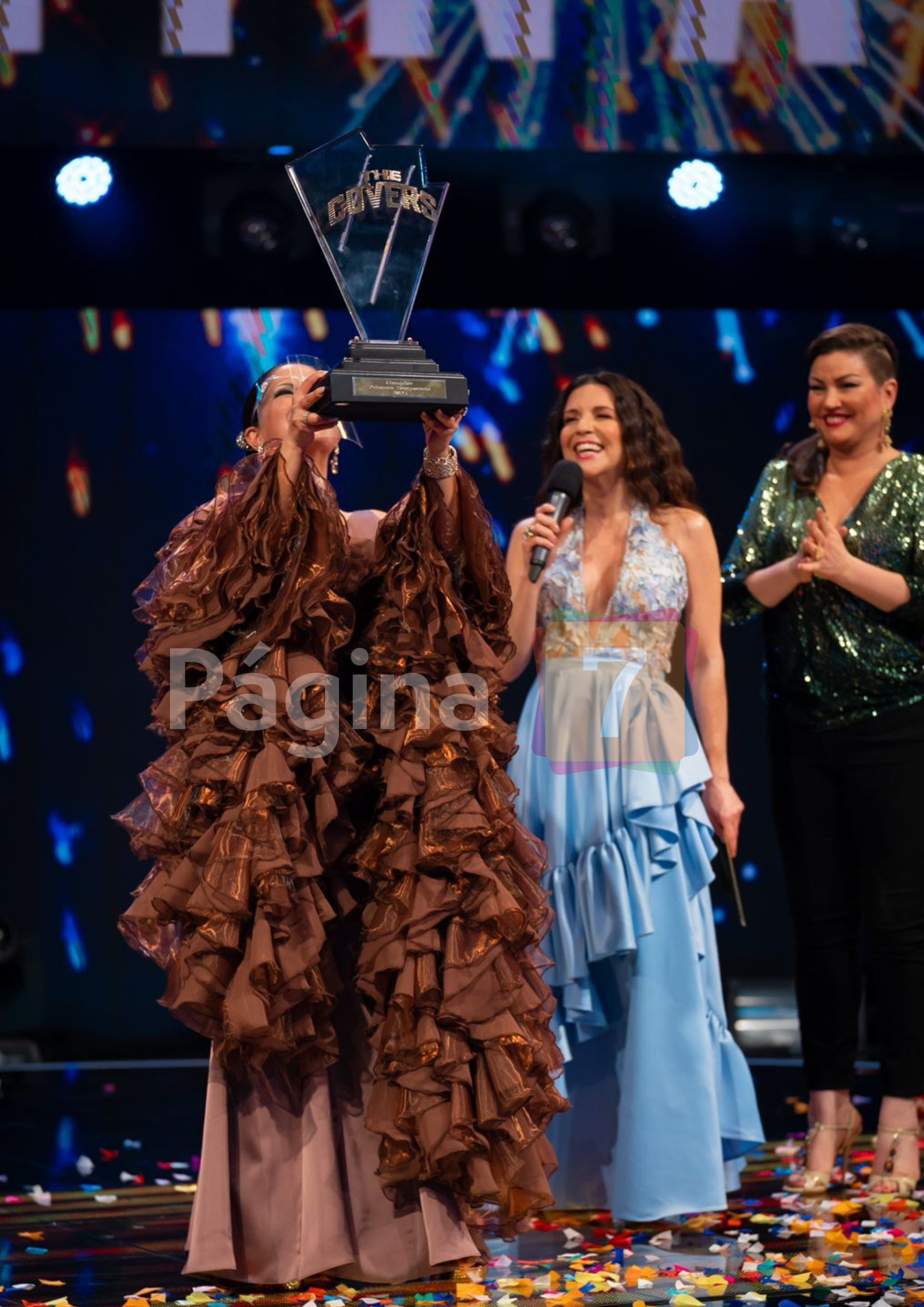 Carolina Soto en final grabada de The Covers