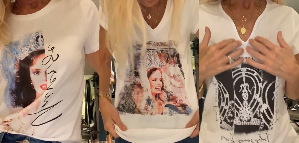 Cecilia Bolocco lanza colección inspirada en su triunfo en Miss Universo