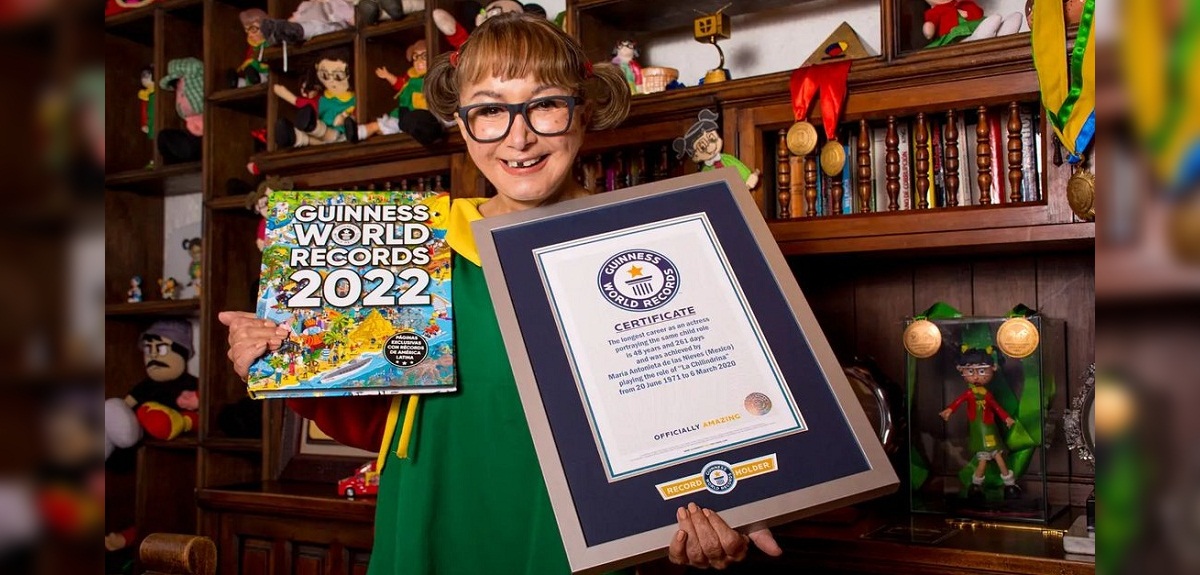 La Chilindrina entra al Guinness: 