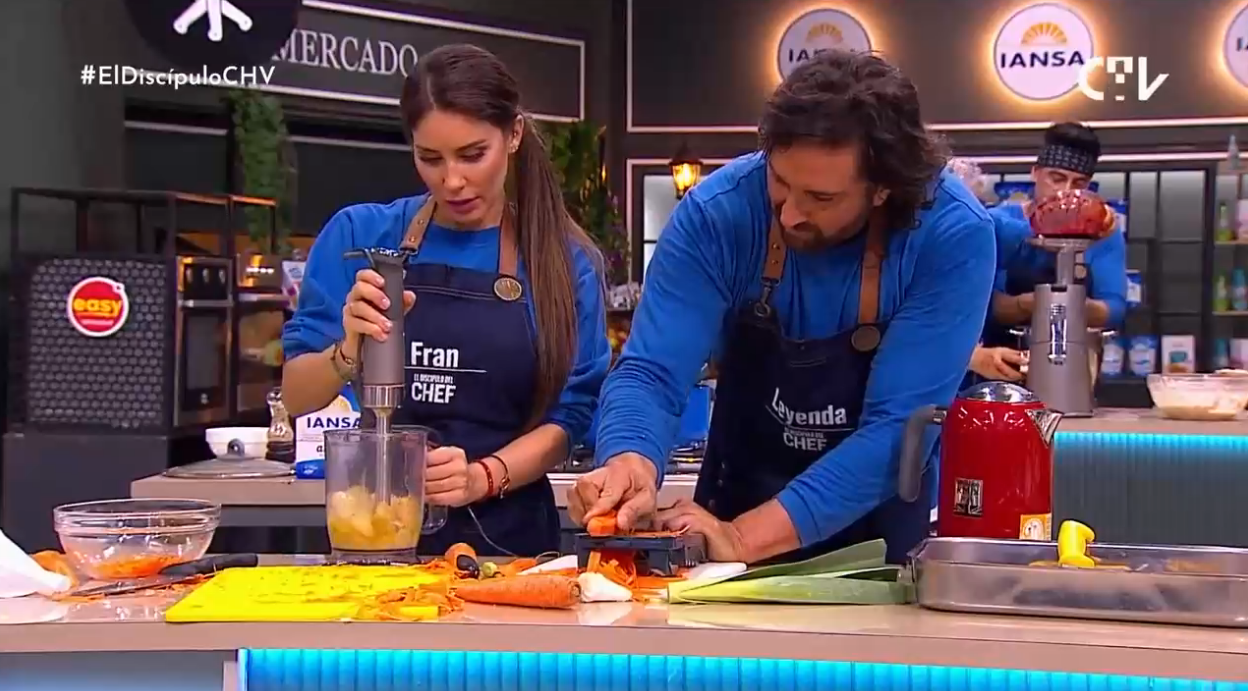 Fran Undurraga cambió receta de la China Bazán y se ganó reto