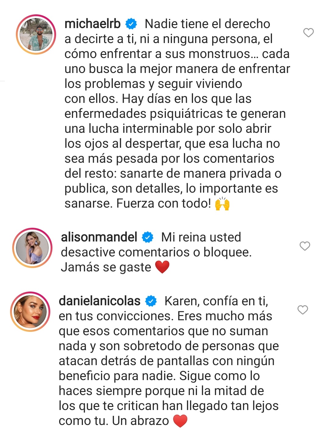 Daniela Nicolás y Alison Mandel