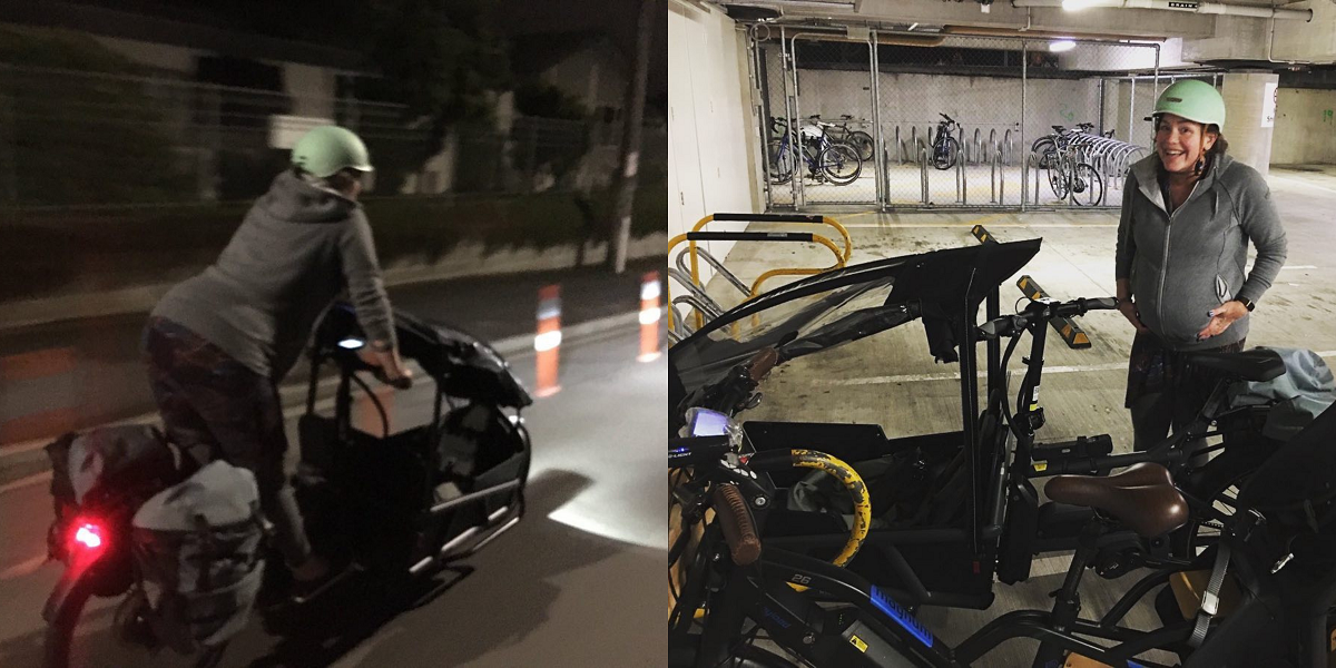 Diputada sorprendió al ir en bicicleta hasta el hospital para dar a luz en Nueva Zelanda