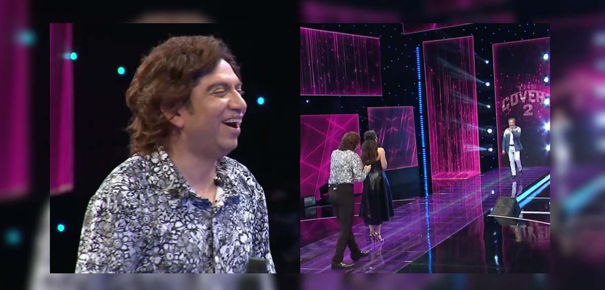 Don Rorro fue sorprendido por el Pollo Fuentes tras imitarlo en The Covers 2: “No lo puedo creer”