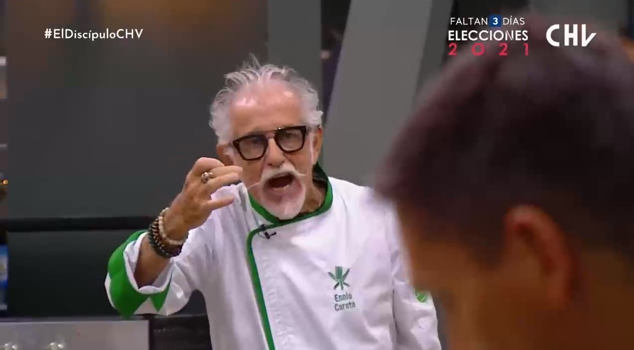 Ennio Carota perdió la paciencia con Pato Sotomayor en 'El Discípulo del Chef': “Lo pasé pésimo”
