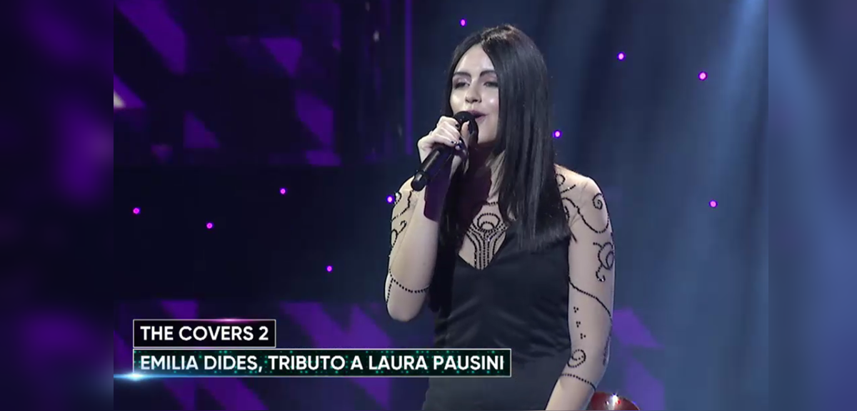 Emilia Dides arrasó en su debut en The Covers 2: se llenó de elogios con imitación de Laura Pausini