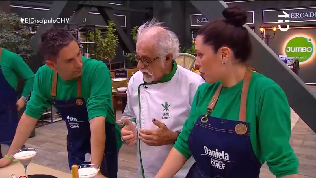 ennio carota pato sotomayor el discipulo del chef