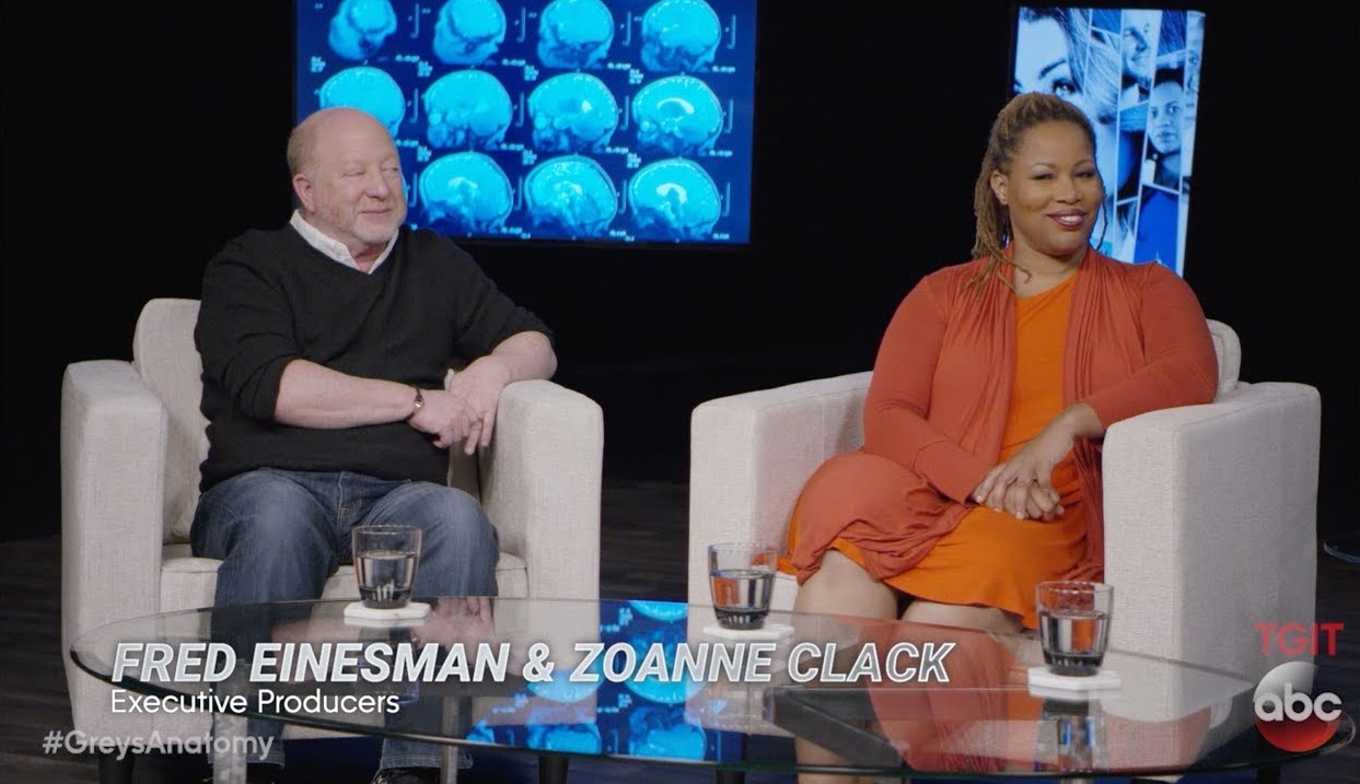 Fred y Zoanne médicos Grey's Anatomy