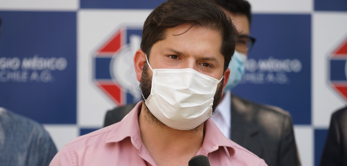 Gabriel Boric confirmó que dio positivo por COVID-19 tras recibir resultado de test PCR